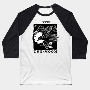 The Moon - Tarot Baseball T-Shirt